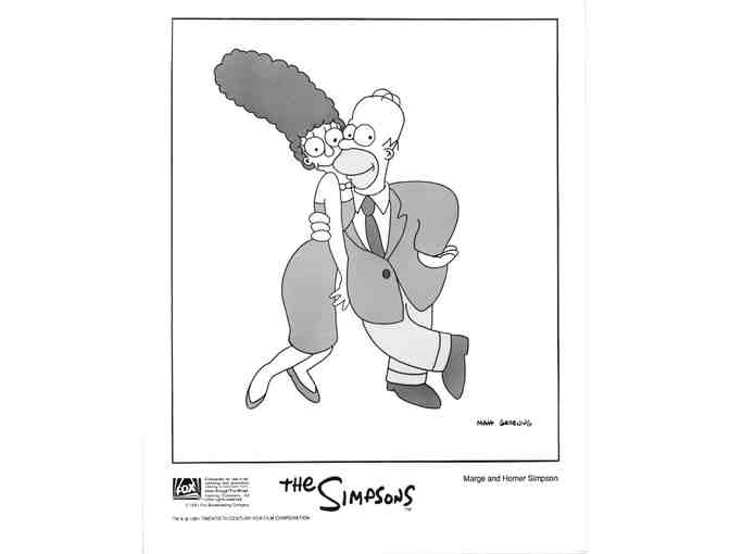 SIMPSONS, TV series, studio stills, Fox Broadcasting animation.