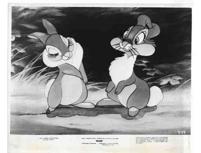 BAMBI, 1942, movie stills, COLLECTORS LOT, Walt Disney animated feature