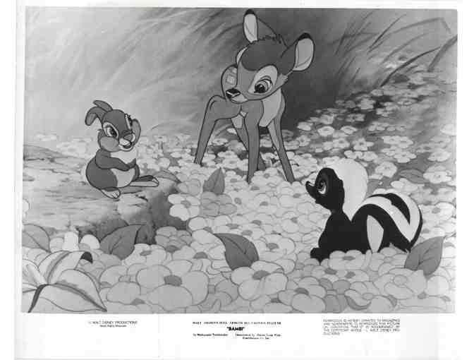 BAMBI, 1942, movie stills, COLLECTORS LOT, Walt Disney animated feature