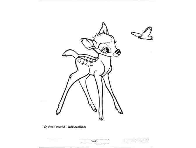 BAMBI, 1942, movie stills, COLLECTORS LOT, Walt Disney animated feature