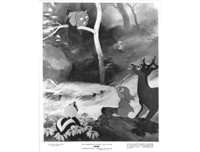 BAMBI, 1942, movie stills, COLLECTORS LOT, Walt Disney animated feature