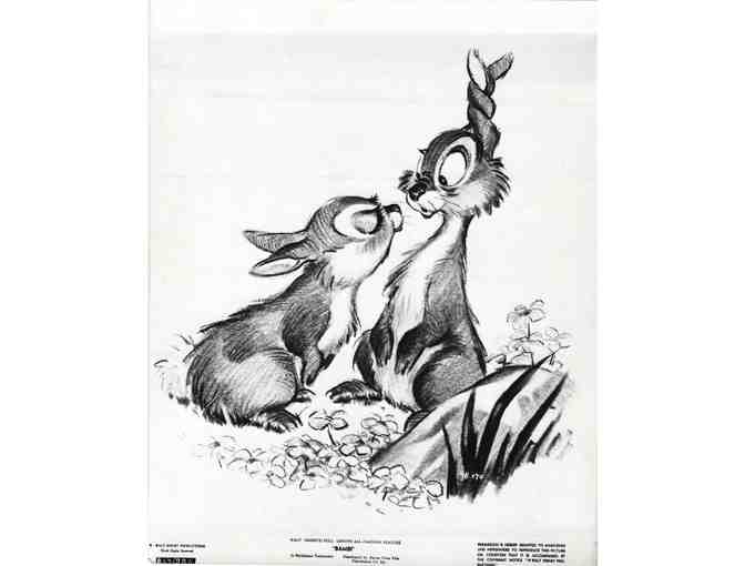 BAMBI, 1942, movie stills, COLLECTORS LOT, Walt Disney animated feature