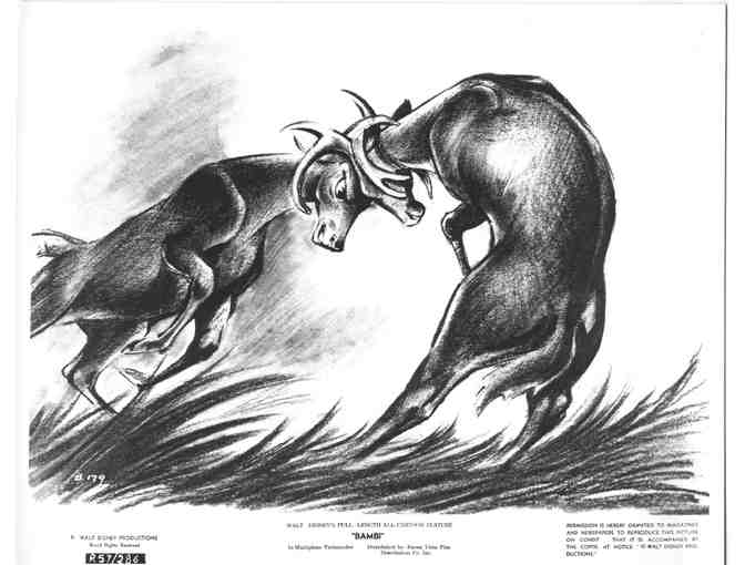 BAMBI, 1942, movie stills, COLLECTORS LOT, Walt Disney animated feature