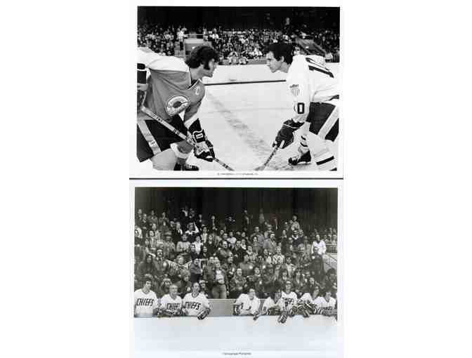 SLAP SHOT, 1977, cards and stills, Paul Newman, Michael Ontkean