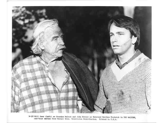 WALTONS, TV stills, COLLECTORS LOT, Will Geer, Richard Thomas