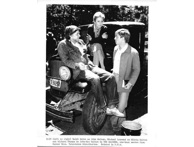 WALTONS, TV stills, COLLECTORS LOT, Will Geer, Richard Thomas