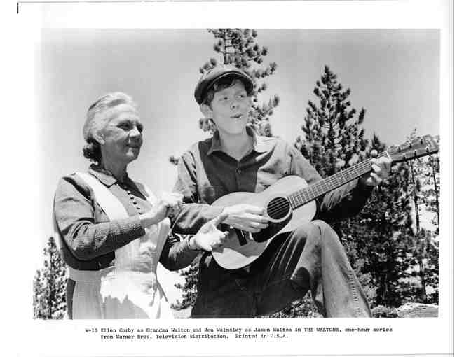 WALTONS, TV stills, COLLECTORS LOT, Will Geer, Richard Thomas