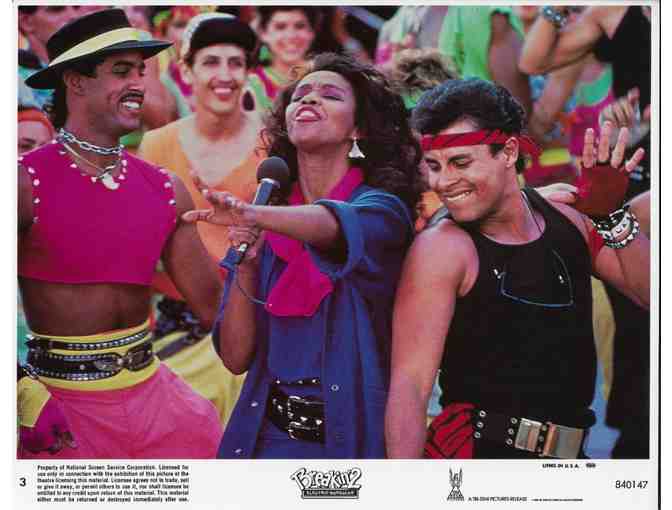 BREAKIN 2, 1984, mini lobby cards, Lucinda Dickey, Ice T, Susie Bono