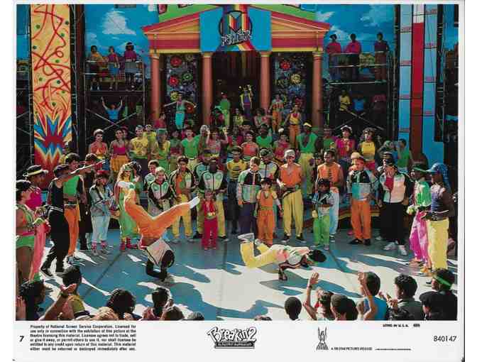 BREAKIN 2, 1984, mini lobby cards, Lucinda Dickey, Ice T, Susie Bono