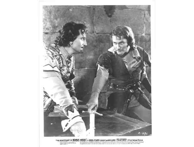 ADVENTURES OF ROBIN HOOD, 1938, movie stills, COLLECTORS LOT, Errol Flynn