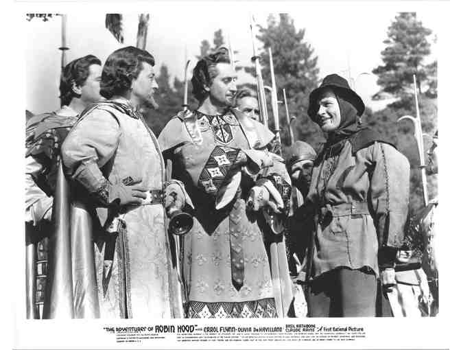 ADVENTURES OF ROBIN HOOD, 1938, movie stills, COLLECTORS LOT, Errol Flynn