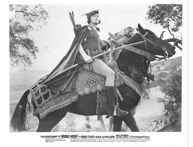 ADVENTURES OF ROBIN HOOD, 1938, movie stills, COLLECTORS LOT, Errol Flynn