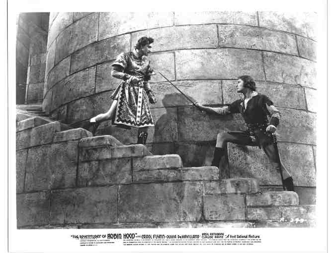 ADVENTURES OF ROBIN HOOD, 1938, movie stills, COLLECTORS LOT, Errol Flynn