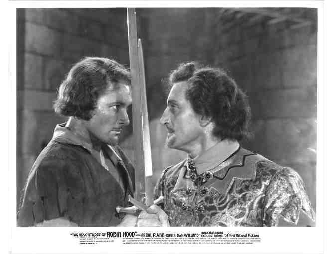 ADVENTURES OF ROBIN HOOD, 1938, movie stills, COLLECTORS LOT, Errol Flynn