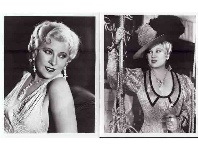 MAE WEST, COLLECTORS LOT of classic celebrity portraits, stills or photos