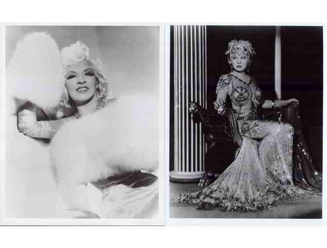 MAE WEST, COLLECTORS LOT of classic celebrity portraits, stills or photos