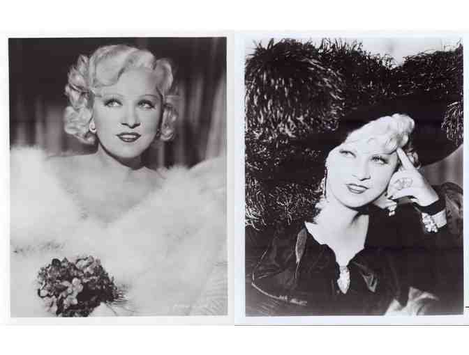 MAE WEST, COLLECTORS LOT of classic celebrity portraits, stills or photos