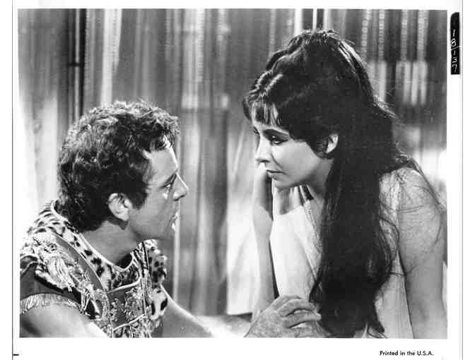 CLEOPATRA, 1963, movie stills, COLLECTORS LOT, Elizabeth Taylor, Rex Harrison