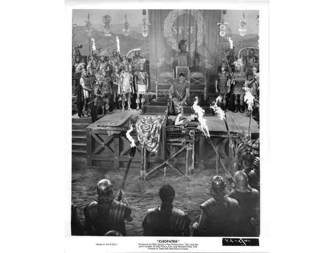 CLEOPATRA, 1963, movie stills, COLLECTORS LOT, Elizabeth Taylor, Rex Harrison