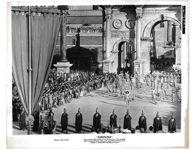 CLEOPATRA, 1963, movie stills, COLLECTORS LOT, Elizabeth Taylor, Rex Harrison