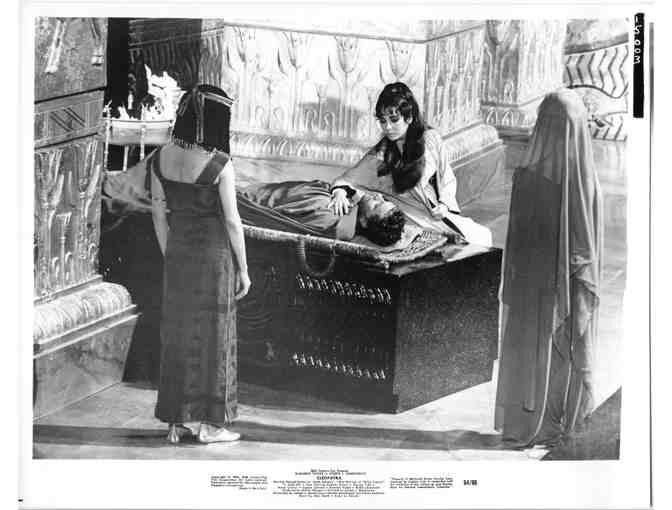 CLEOPATRA, 1963, movie stills, COLLECTORS LOT, Elizabeth Taylor, Rex Harrison