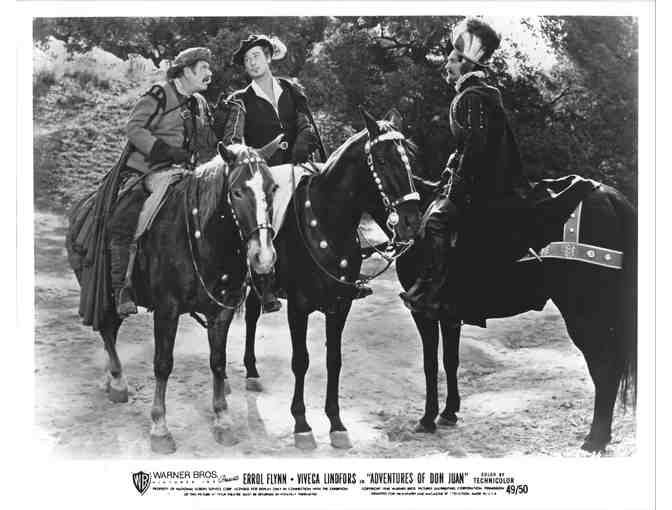 ADVENTURES OF DON JUAN, 1948, movie stills, Errol Flynn, Alan Hale