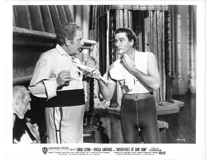 ADVENTURES OF DON JUAN, 1948, movie stills, Errol Flynn, Alan Hale