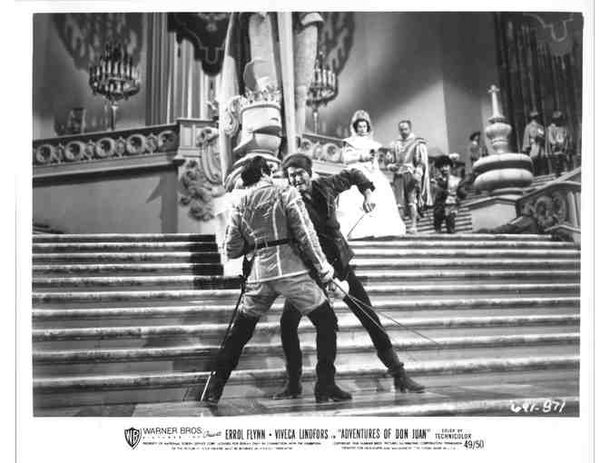 ADVENTURES OF DON JUAN, 1948, movie stills, Errol Flynn, Alan Hale