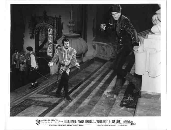 ADVENTURES OF DON JUAN, 1948, movie stills, Errol Flynn, Alan Hale