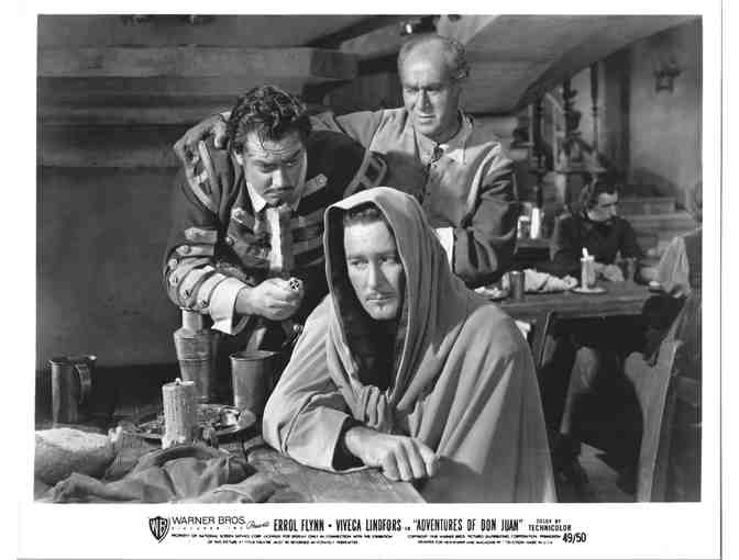 ADVENTURES OF DON JUAN, 1948, movie stills, Errol Flynn, Alan Hale