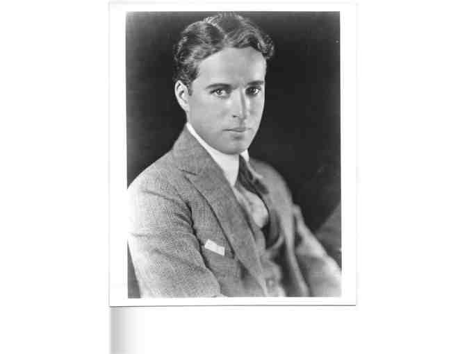 CHARLIE CHAPLIN, group of classic celebrity portraits, stills or photos