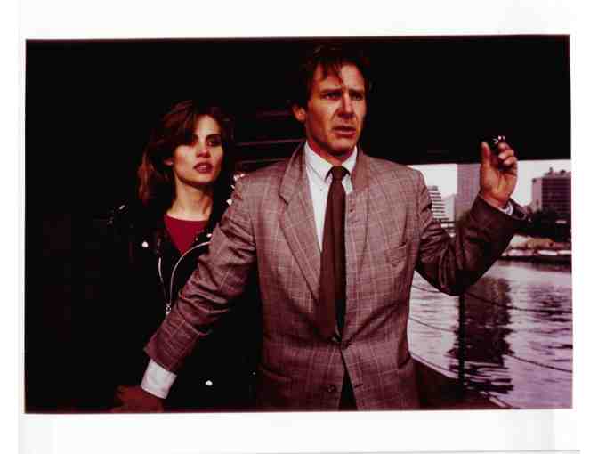 FRANTIC, 1988, color photographs, Harrison Ford, Betty Buckley