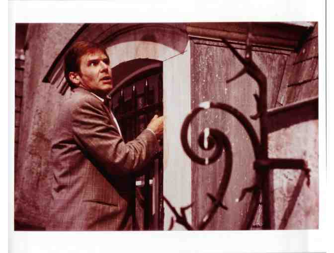 FRANTIC, 1988, color photographs, Harrison Ford, Betty Buckley