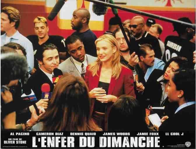 ANY GIVEN SUNDAY, 1999, cards and stills, Al Pacino, Jim Brown