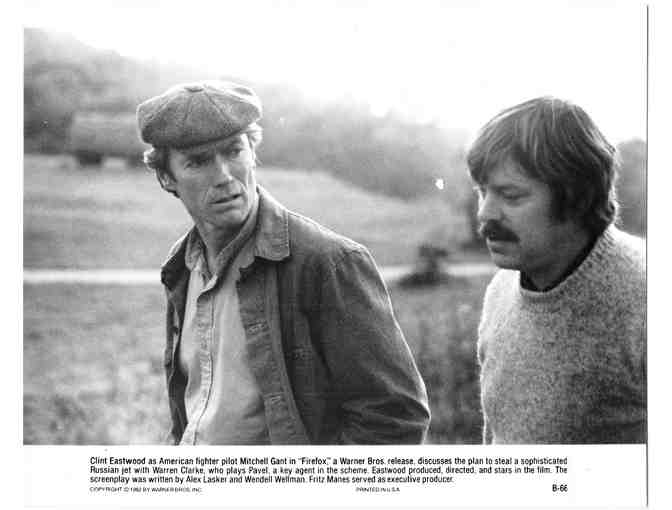 FIREFOX, 1982, movie stills, Clint Eastwood, David Huffman