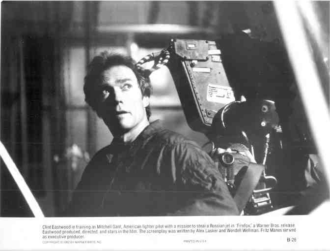 FIREFOX, 1982, movie stills, Clint Eastwood, David Huffman