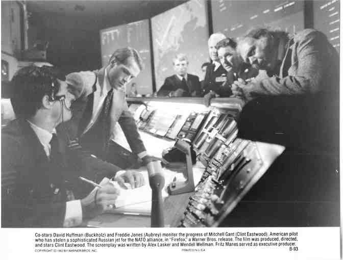 FIREFOX, 1982, movie stills, Clint Eastwood, David Huffman