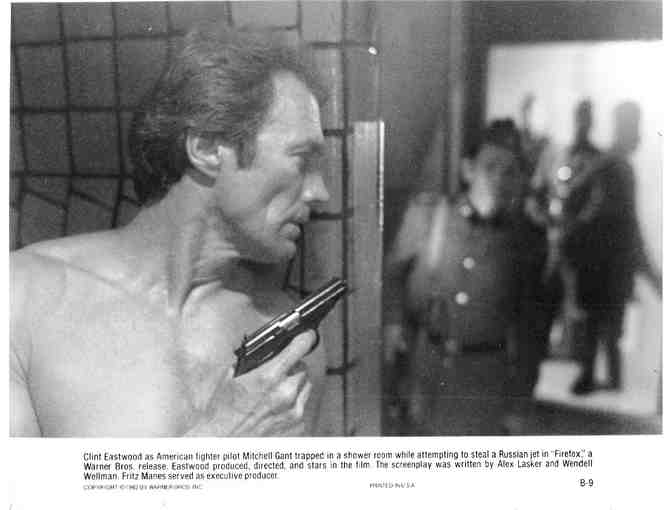 FIREFOX, 1982, movie stills, Clint Eastwood, David Huffman