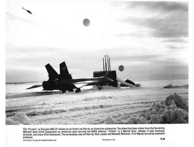 FIREFOX, 1982, movie stills, Clint Eastwood, David Huffman