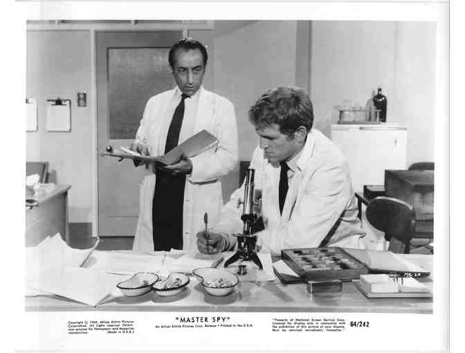 MASTER SPY, 1964, movie stills, COLLECTORS LOT, Stephen Murray