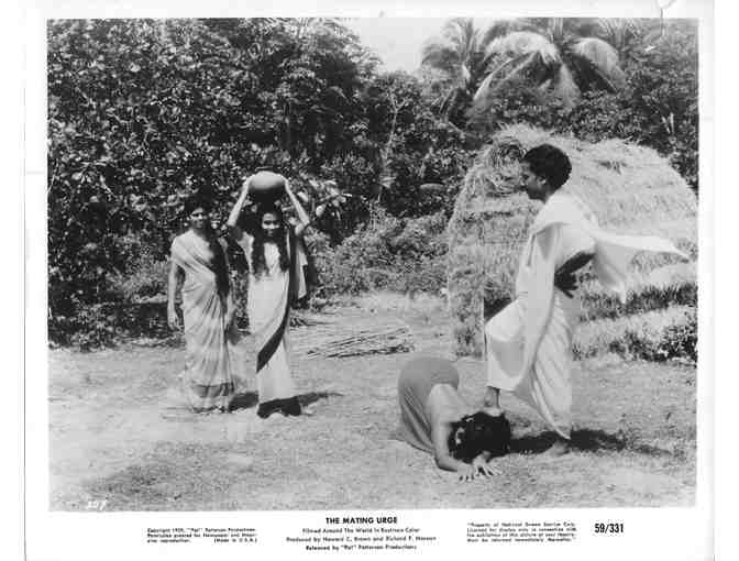 MATING URGE, 1959, movie stills, courtship documentary