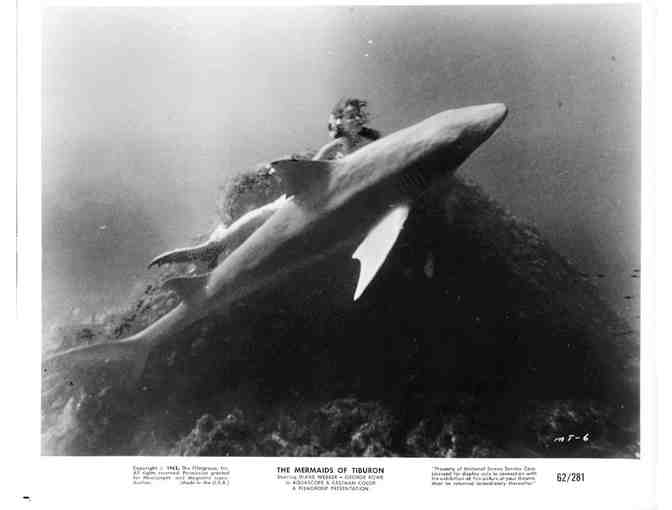 MERMAIDS OF TIBURON, 1962, movie stills, Diane Webber