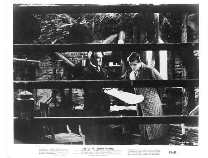 MILL OF THE STONE WOMEN, 1963, movie stills, Wolfgang Preiss