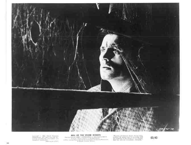 MILL OF THE STONE WOMEN, 1963, movie stills, Wolfgang Preiss