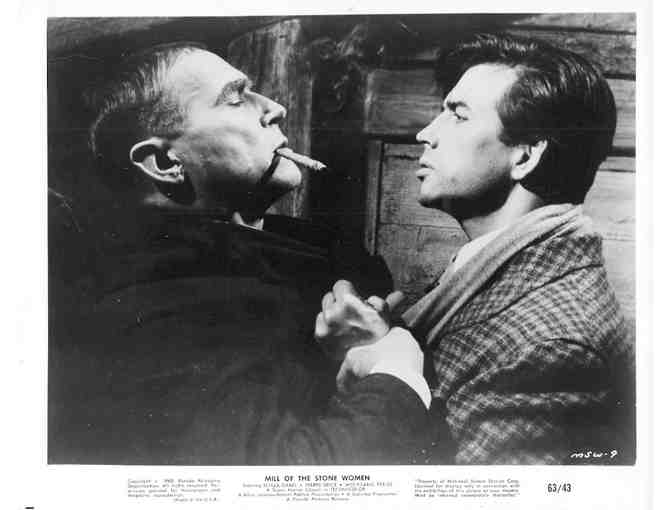 MILL OF THE STONE WOMEN, 1963, movie stills, Wolfgang Preiss