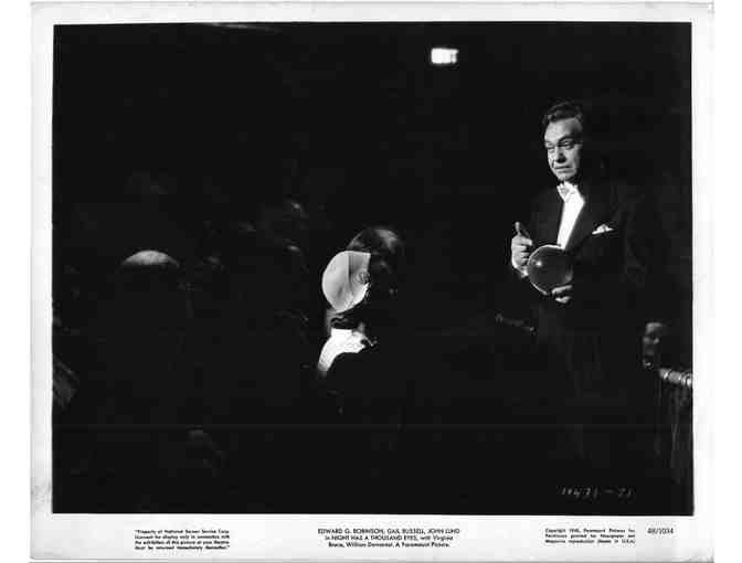 NIGHT HAS A THOUSAND EYES, 1948, movie stills, Edward G. Robinson