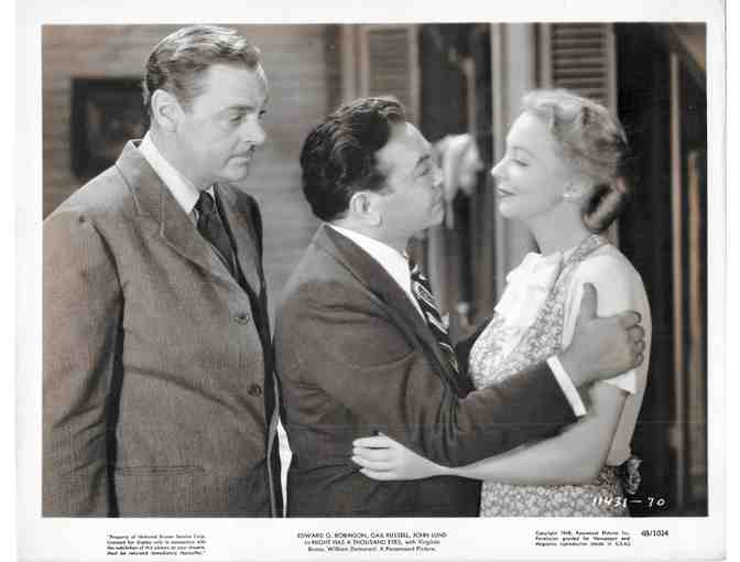 NIGHT HAS A THOUSAND EYES, 1948, movie stills, Edward G. Robinson