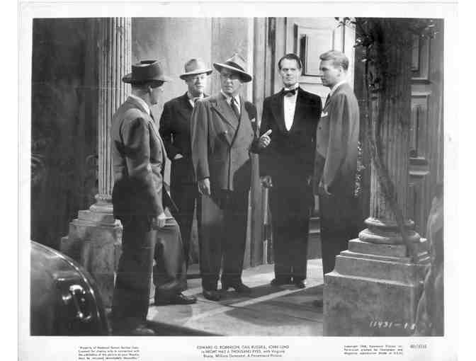 NIGHT HAS A THOUSAND EYES, 1948, movie stills, Edward G. Robinson