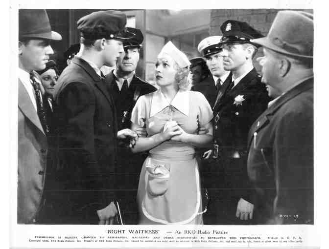 NIGHT WAITRESS, 1936, movie stills, Margot Grahame, Gordon Jones