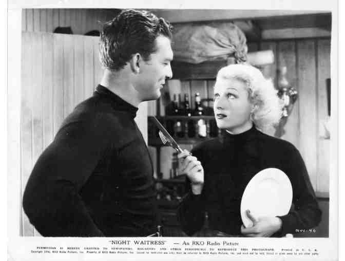 NIGHT WAITRESS, 1936, movie stills, Margot Grahame, Gordon Jones